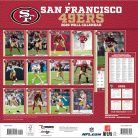 San Francisco 49ers Fali naptár 2026 (30 x 60 cm)