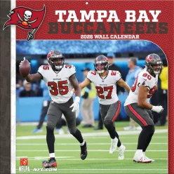 Tampa Bay Buccaneers Fali naptár 2026 (30 x 60 cm)