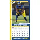 Los Angeles Rams Fali naptár 2026 (30 x 60 cm)