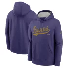 Baltimore Ravens - Nike Club Fleece kapucnis pulóver