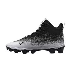   Under Armour Spotlight RM 2.0 Wide amerikai foci cipő fekete/fehér (WR/DB/RB/LB)