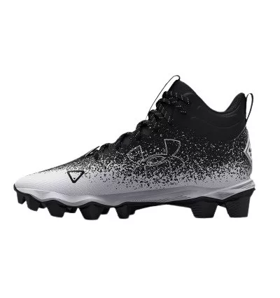 Under Armour Spotlight RM 2.0 Wide amerikai foci cipő fekete/fehér (WR/DB/RB/LB)