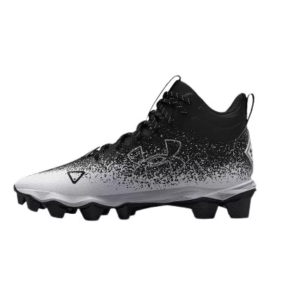Under Armour Spotlight RM 2.0 Wide amerikai foci cipő fekete/fehér (WR/DB/RB/LB)