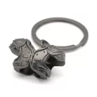 40YARDS 3D fém kulcstartó - vállvédő