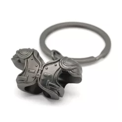 40YARDS 3D fém kulcstartó - vállvédő