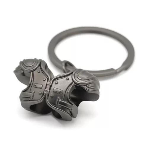 40YARDS 3D fém kulcstartó - vállvédő