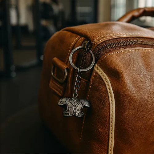 40YARDS 3D fém kulcstartó - vállvédő