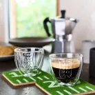 40YARDS amerikai futball eszpresszó pohár / eszpresszócsésze szett (2 db)