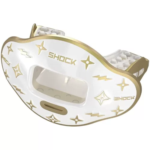 Max Air Flow Lip Guard - 3D Lux Fehér/Arany fogvédő