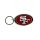 49ers - NFL Premium Akril Kulcstartó