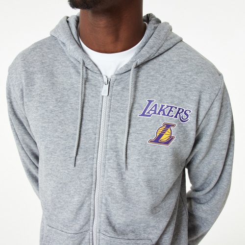 LA Lakers NBA Essentials cipzáras kapucnis pulóver