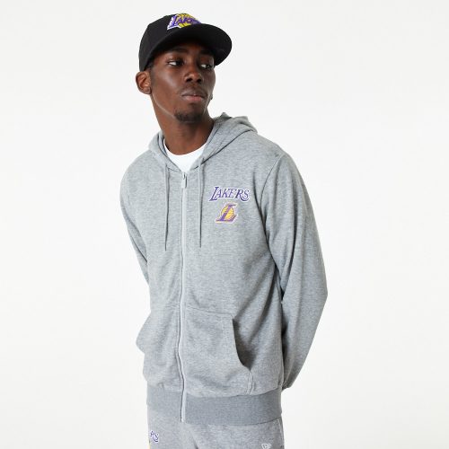 LA Lakers NBA Essentials cipzáras kapucnis pulóver