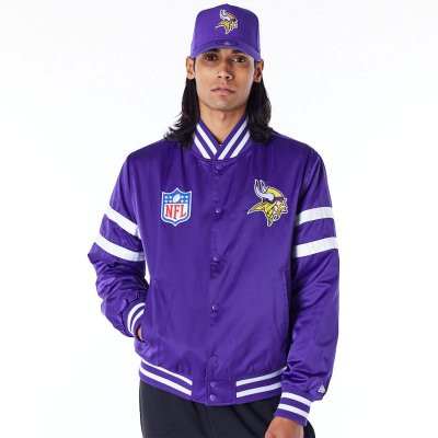 NFL Szatén Bomber Dzseki - Minnesota Vikings