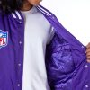 NFL Szatén Bomber Dzseki - Minnesota Vikings