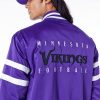NFL Szatén Bomber Dzseki - Minnesota Vikings
