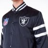 NFL Szatén Bomber Dzseki - Las Vegas Raiders