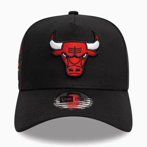 Bulls NBA Patch Black 9FORTY A-Frame sapka