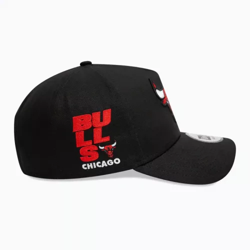 Bulls NBA Patch Black 9FORTY A-Frame sapka