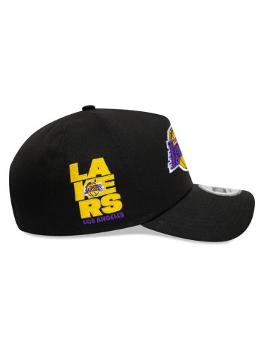 Lakers NBA Patch Black 9FORTY A-Frame sapka