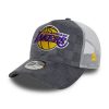 Lakers - Tonal Check trucker cap