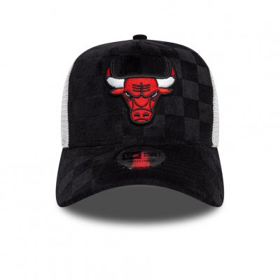 Chicago Bulls - Tonal Check trucker cap sapka