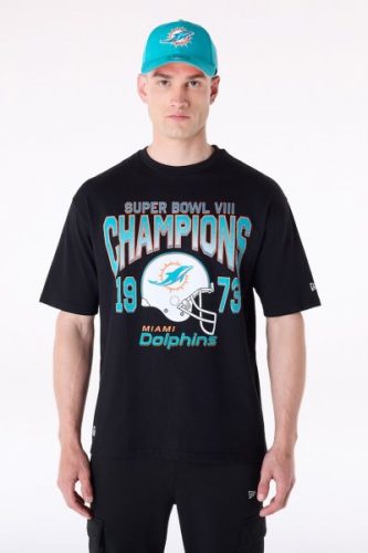 Miami Dolphins NFL Helmet Graphic Póló