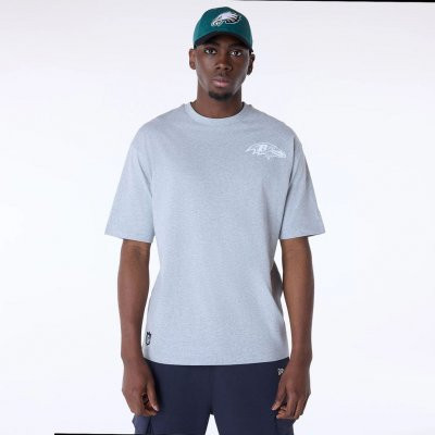 Baltimore Ravens Super Bowl Graphic Grey Oversized Póló