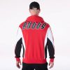 Chicago Bulls NBA Graphic Red Oversized Pullover Hoodie