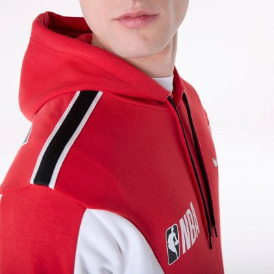 Chicago Bulls NBA Graphic Red Oversized Pullover kapucnis pulóver