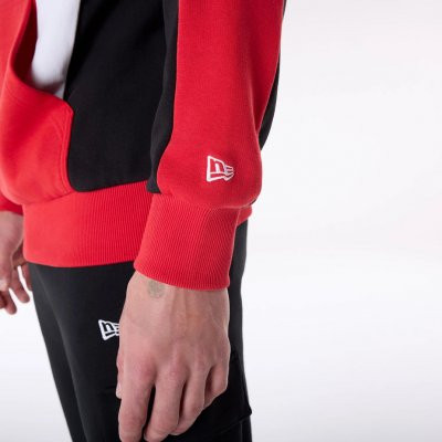 Chicago Bulls NBA Graphic Red Oversized Pullover kapucnis pulóver