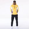 LA Lakers NBA Graphic Yellow Oversized Pullover Hoodi