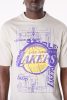 Los Angeles Lakers NBA Graphic OS Tee