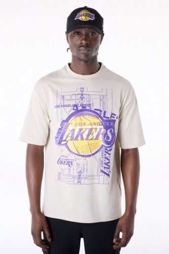 Los Angeles Lakers NBA Graphic OS póló