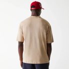 Kansas City Chiefs NFL Washed Super Bowl Beige Oversized Póló