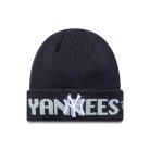 New York Yankees MLB Wordmark Navy kötött sapka