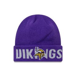 Minnesota Vikings NFL Wordmark lila kötött sapka