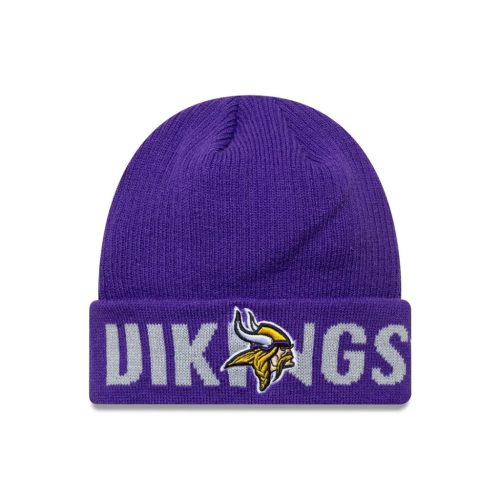 Minnesota Vikings NFL Wordmark lila kötött sapka