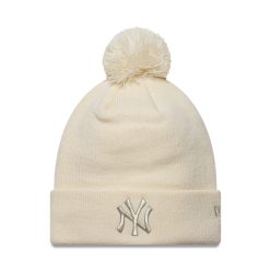 METALLIC BOBBLE BEANIE NY.YANKEES sapka