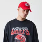 Kansas City Chiefs NFL Washed Super Bowl Black Oversized pulóver