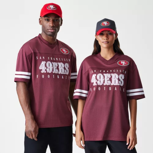 49ERS - MESH JERSEY mezhatású póló