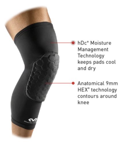 6446X-BK HEX TUF Lábrögzítő (Párban)  - Fekete