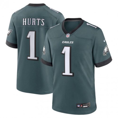 Jalen Hurts #1- Nike Game Home Jersey