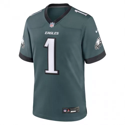Jalen Hurts #1- Nike Game Home Jersey (Hivatalos Mez)