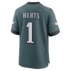 Jalen Hurts #1- Nike Game Home Jersey