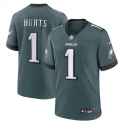 Jalen Hurts #1- Nike Game Home Jersey (Hivatalos Mez)
