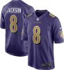 Lamar Jackson #8- Nike Secondary Alternate Game Jersey