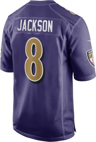 Lamar Jackson #8- Nike Secondary Alternate Game Jersey (Hivatalos Mez)