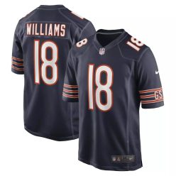   Caleb Williams#18 - Chicago Bears - Nike Game Home Jersey (Hivatalos Mez)