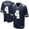 Dak Prescott  #4 Nike Game Team Colour Jersey( Eredeti mez)/Navy