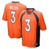 Russell Wilson #3 - Nike Game Team Colour Jersey / Narancs